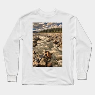 The Hood In The Distance - A Portrait In HDR © Long Sleeve T-Shirt